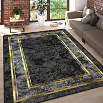 Matto Linento Els Heep 160x230cm harmaa/kulta