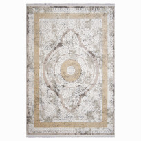 Matto Linento Helli, 200x290cm, harmaa/beige