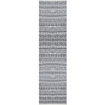 Käytävämatto Linento Ari 80x300cm mustavalkoinen