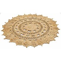 Pyöreä juuttimatto Linento Cali Ø120cm beige