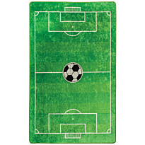 Lastenhuoneen matto Linento Football vihreä, eri kokoja