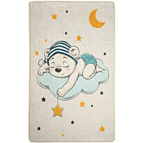 Lastenhuoneen matto Linento Sleep 140x190cm luonnonvalkoinen