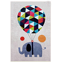 Lastenhuoneen matto Linento Big Balloon 100x160cm monivärinen