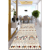 Matto Linento Flecha 100x200cm punainen/beige