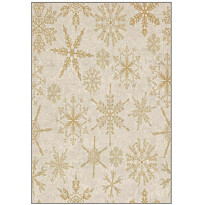 Matto Linento Loisto 180x280cm beige/keltainen