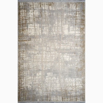 Matto Linento Netta, 200x290cm, harmaa/beige