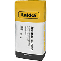 Juotosbetoni Lakka 600/3, eri kokoja