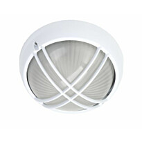 Plafondi Noor Omega 100 kehikolla, ø260x120mm, valkoinen
