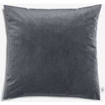 Samettityyny Lennol Adria, 45x45cm, harmaa
