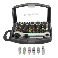 Työkalusarja ProMaster 1/4&quot;, 24-os. pienoisräikällä