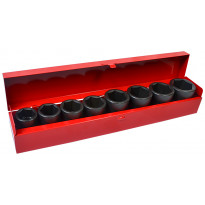 Voimahylsysarja AmPro, 3/4&quot;, 8-osainen