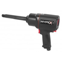 Mutterinväännin Hypex, paineilma, 3/4&quot;, 2034Nm, pitkä kara