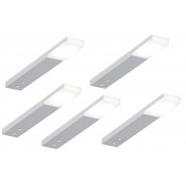 LED-profiilisetti Limente LED-Zircon Tran, 5kpl, 4.9W, alulook