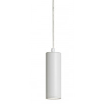 LED-riippuvalaisin Limente Kajo, Ø 40x3000mm, valkoinen