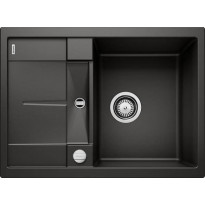 Keittiöallas Blanco Metra 45 S Compact, 680x500mm, silgranit, mattamusta