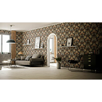 Holvikaari Lundbergs Roma 860 MDF valkoinen