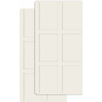 Sisustuspaneeli Lundbergs Herrgård 11x600x1220mm HDF 2kpl/pkt, eri värejä