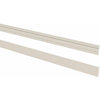Liitoslista sisustuspaneelille Lundbergs Herrgård 50x2400mm MDF valkoinen