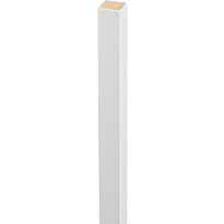 Kulmalista Lundbergs Solliden 16x824mm MDF valkoinen 2kpl/pkt