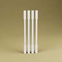 Kaidepinna Lundbergs Stockholm 950mm MDF valkoinen 4kpl/pkt, alajohteeseen asennettava