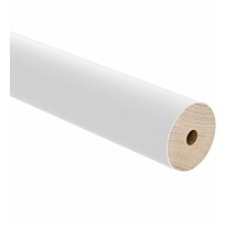 Käsijohde Lundbergs Ø45x2300mm mänty valkolakattu