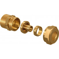 Puserrusliitin Uponor Pex FPL-X DR 18 x 2,5-1&quot; MT