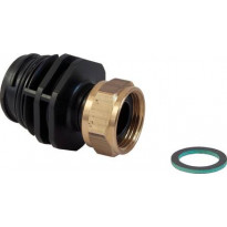Suoraosa Uponor Q&amp;E pyör. mutt. PPM 1&quot;UK-3/4SN