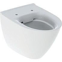 Seinä-WC-istuin IDO Glow Art Rimfree, huuhtelukaulukseton, 52 cm, valkoinen