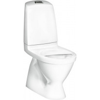 WC-istuin Gustavsberg Nautic 1500, Hygienic Flush kaksoishuuhtelu, kanneton, piilo S-lukko