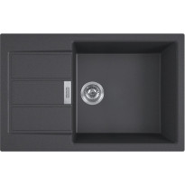 Keittiöallas Franke HS Sirius S2D 611-78 XL, 780x500mm, Tectonite, musta