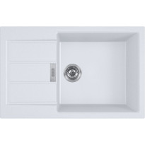 Keittiöallas Franke HS Sirius S2D 611-78 XL, 780x500mm, Tectonite, valkoinen