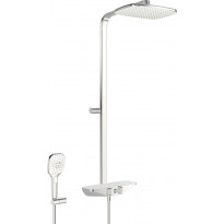 Sadesuihkusetti Oras Esteta Wellfit 7592-11, termostaattihanalla, hierova suihku, kiiltävä kromi