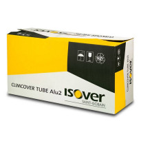 Kanavaeriste ISOVER CLIMCOVER TUBE Alu2, 125/100mm, 3,6 m