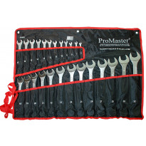 Kiintolenkkiavainsarja ProMaster, 25 osainen, 6-32mm