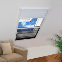 Laskostettu hyönteisverkko ikkunaan 60x80 cm alumiini