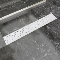 Lineaarinen Suihkukaivo Kupla 730x140mm Ruostumaton Teräs