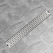 Lineaarinen Suihkukaivo Linja 830x140mm Ruostumaton Teräs, Verkkokaupan poistotuote