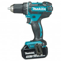 Akkuporakone Makita LXT DDF482RTJ, 62/36Nm, 18V, 2x5.0Ah akuilla + Makpac