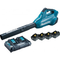 Akkulehtipuhallin Makita LXT DUB362PT4, 2x18V, 4x5.0Ah akuilla