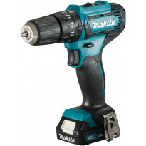 Akkuiskuporakone Makita HP333DWAE, 30/14Nm, 12V, 2x2.0Ah akuilla