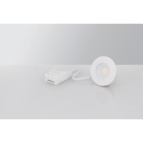 LED-alasvalo Malmbergs MD-231 5W, IP44, valkoinen