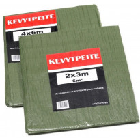 Kevytpeite 6x10m, (60m²), 100 g/m², (vihreä)