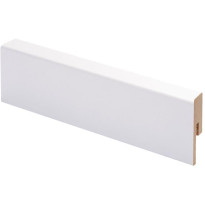 Jalkalista Maler R2, 14x42x2800mm, MDF, valkoinen