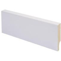 Jalkalista Maler R2, 14x58x2800mm, MDF, valkoinen