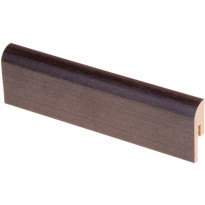 Jalkalista Maler R10 Pyörre, 12x42x2750mm, MDF, wenge