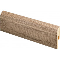 Jalkalista Maler R10 Pyörre, 12x42x2750mm, MDF, afrikan tammi