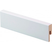 Jalkalista Maler R2 Aava, 12x42x2750mm, MDF, valkoinen