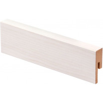 Jalkalista Maler R2 Aava, 12x42x2750mm, MDF, koivu