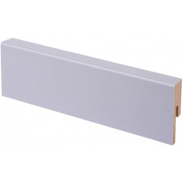 Jalkalista Maler R2 Aava, 12x42x2750mm, MDF, harmaa