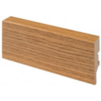 Jalkalista Maler Aava R2, 12x58x2750mm, MDF, Alaskan tammi